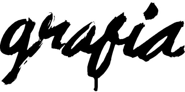 Grafia ry:n logo.
