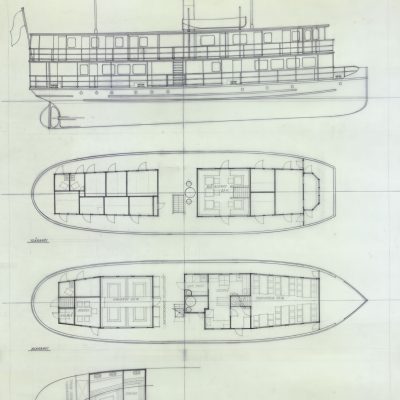 Suvi-Saimaa-laivan yleispiirustus.