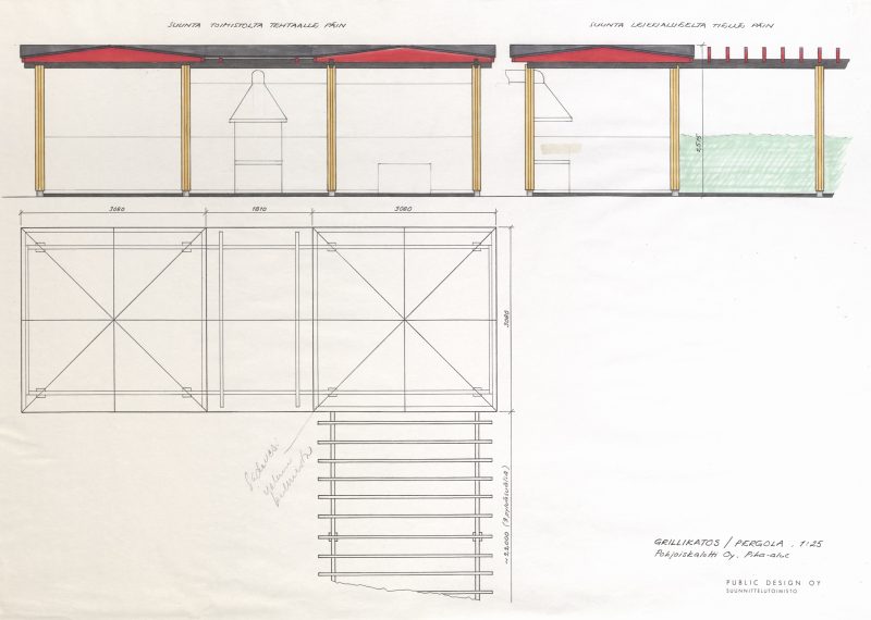 Grillikatos/pergola