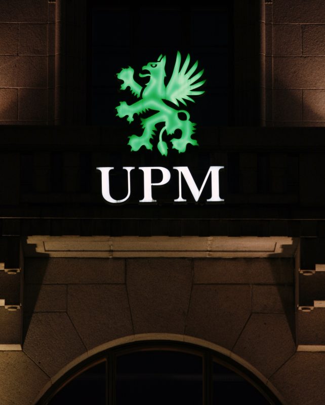 UPM Oyj:n yrityslogo.